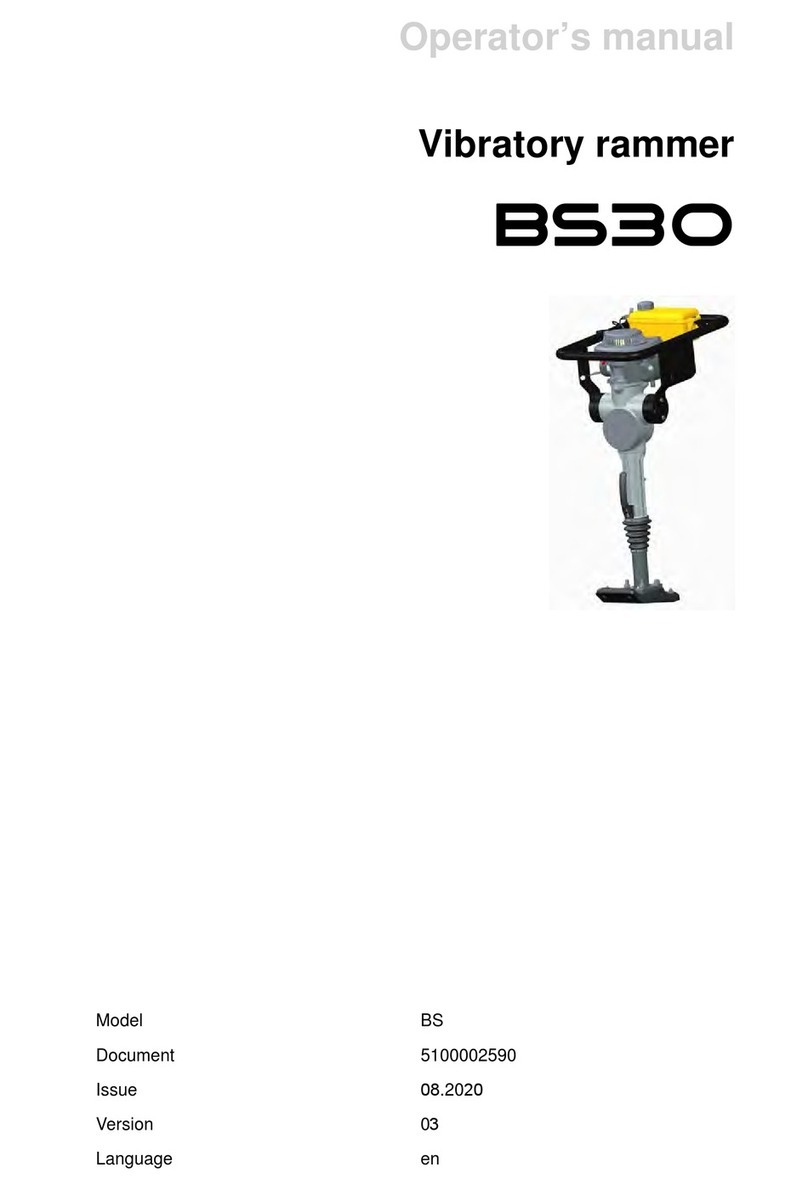 Wacker Neuson BS Manuel utilisateur