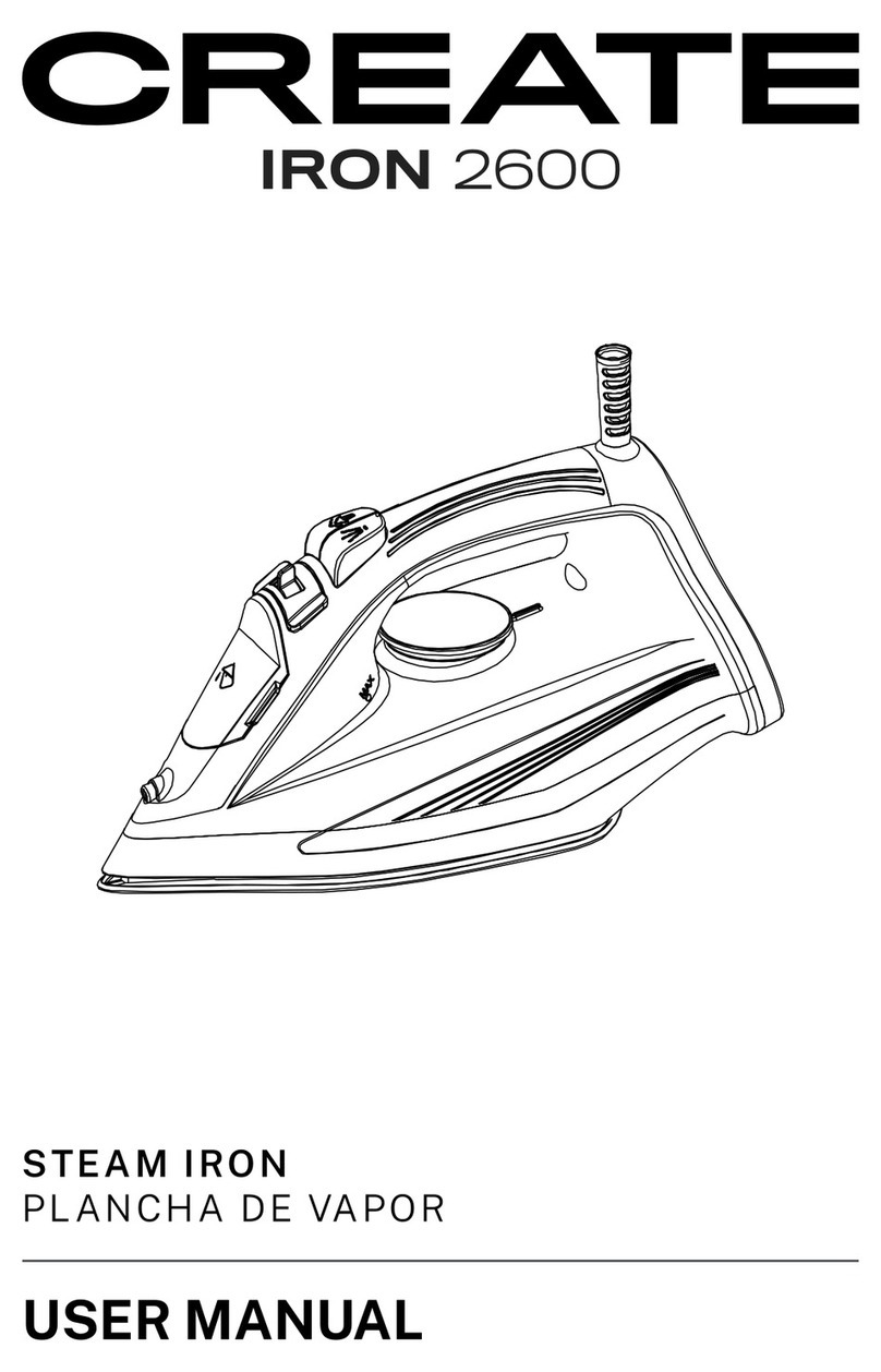 Create IRON 2600 Manuel utilisateur