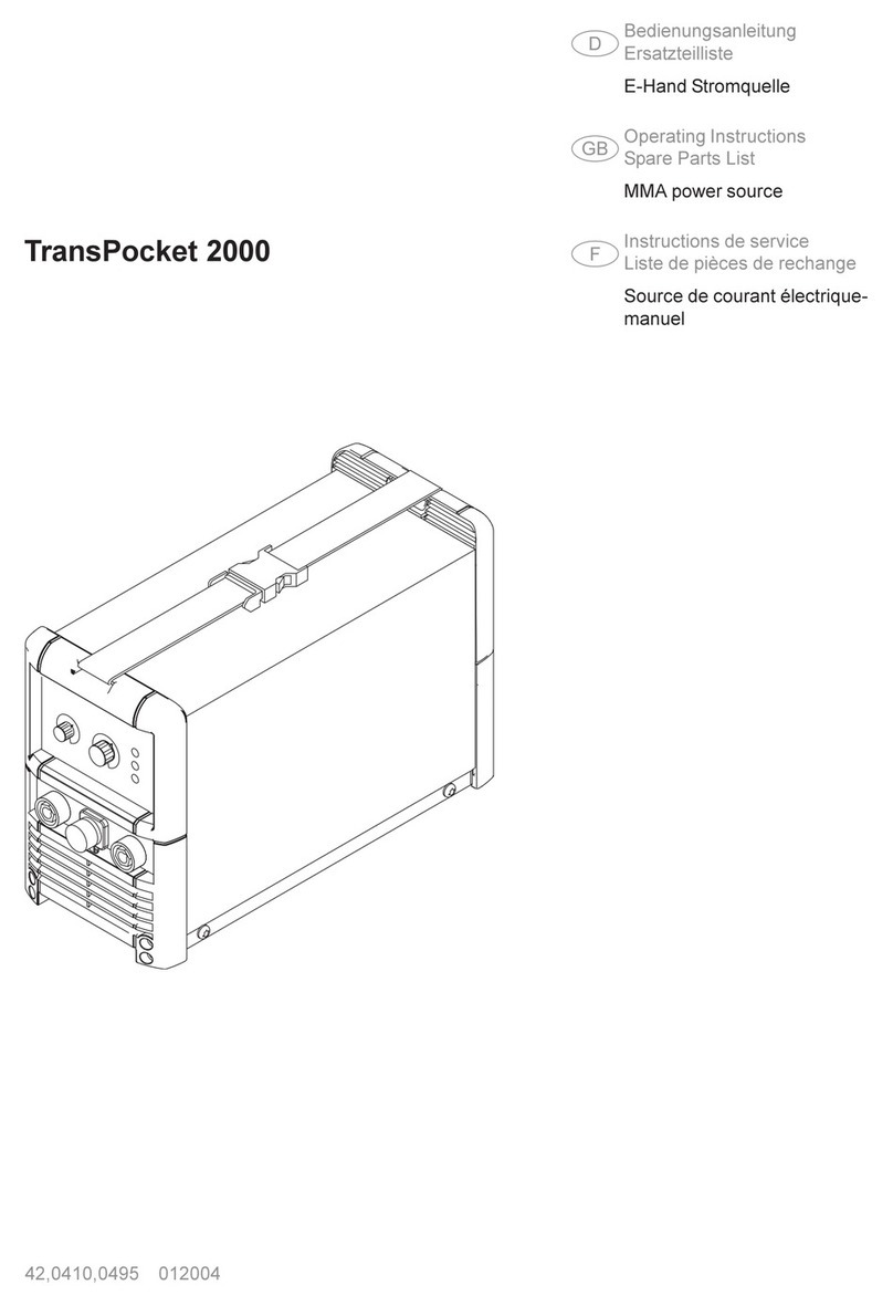 FRO­NIUS TransPocket 2000 Manuel utilisateur
