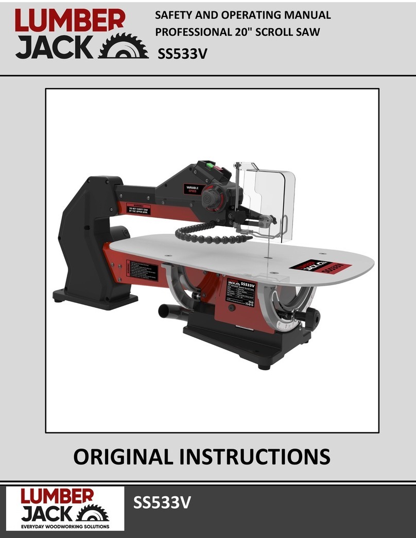 Lumberjack SS533V Manuel d'installation