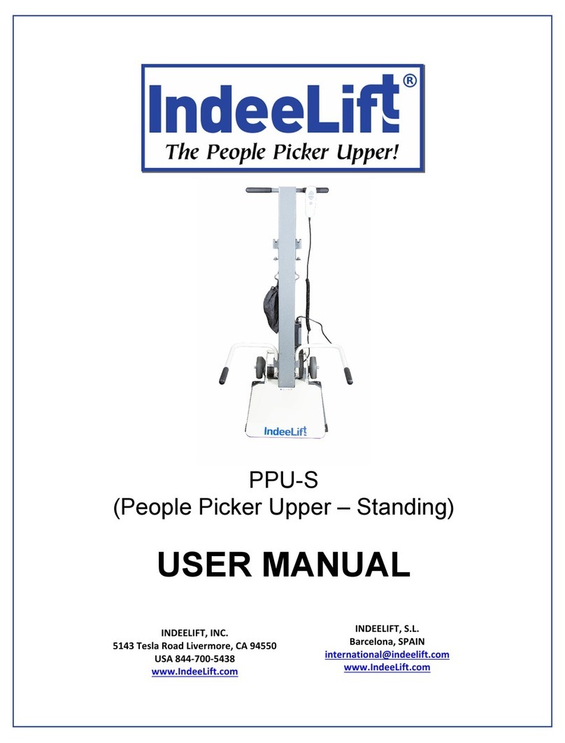 IndeeLift PPU-S Manuel utilisateur