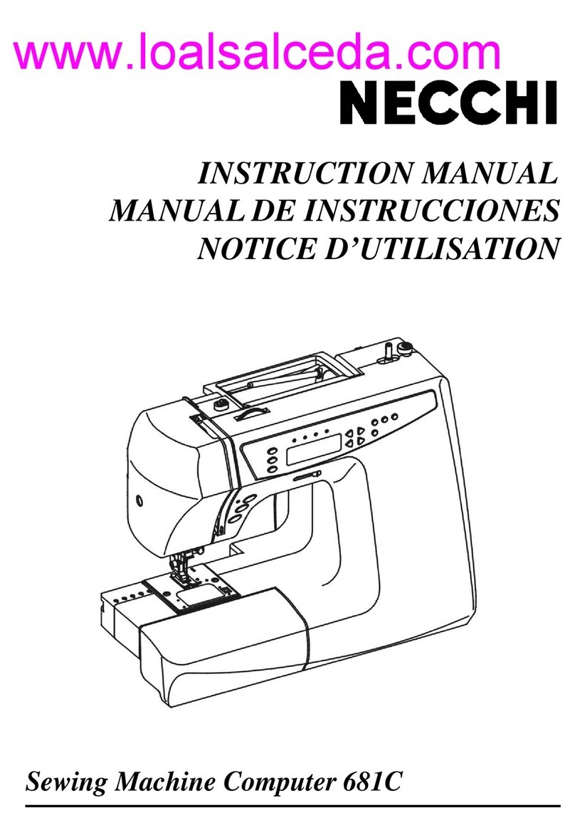 Necchi 681C Manuel utilisateur