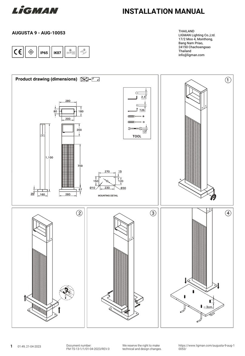 LIGMAN AUG-10053 Manuel utilisateur