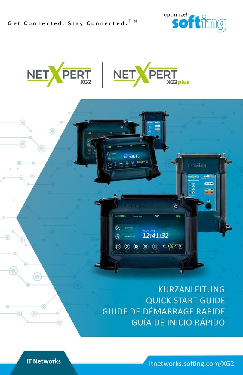 Softing NEXPERT XG2-Plus Manuel utilisateur