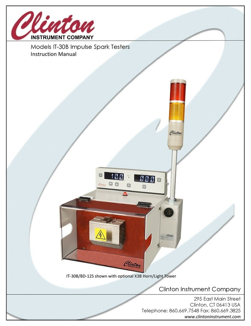 Clinton IT-30B Manuel utilisateur