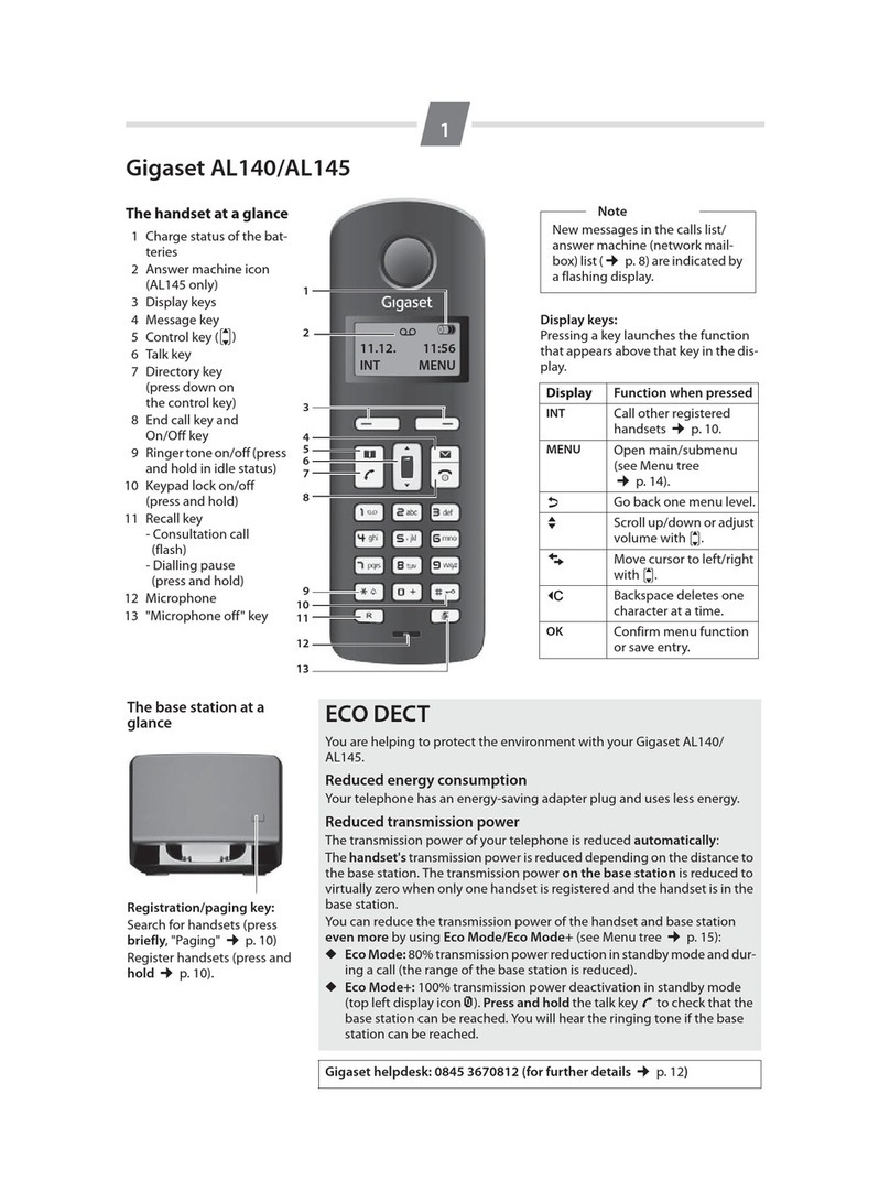 Gigaset AL145 Manuel utilisateur