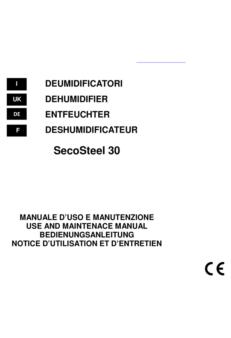 Teddington SecoSteel 30 Manuel utilisateur