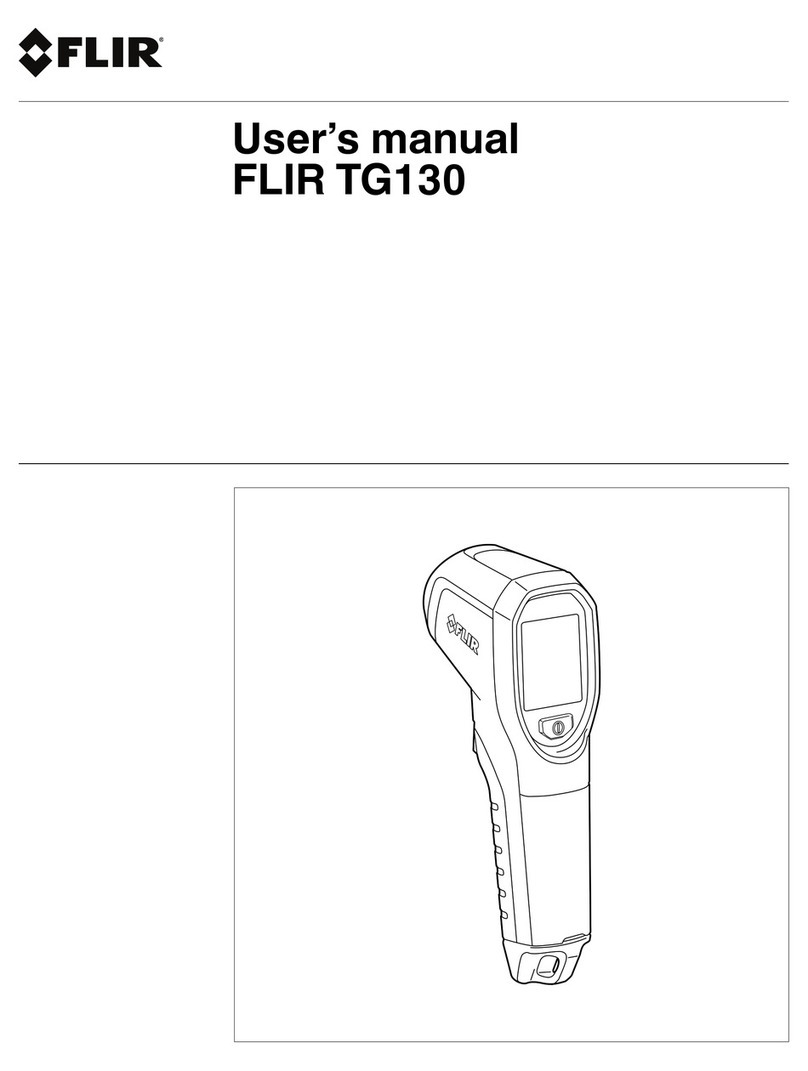 FLIR TG130 Manuel utilisateur