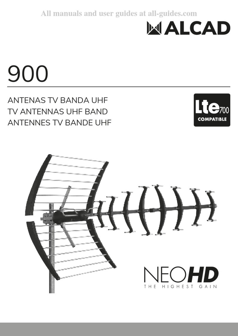 Alcad 900 Manuel utilisateur