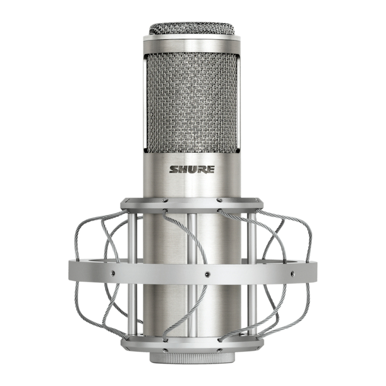 Shure ROSWELLITE KSM353 Manuel utilisateur