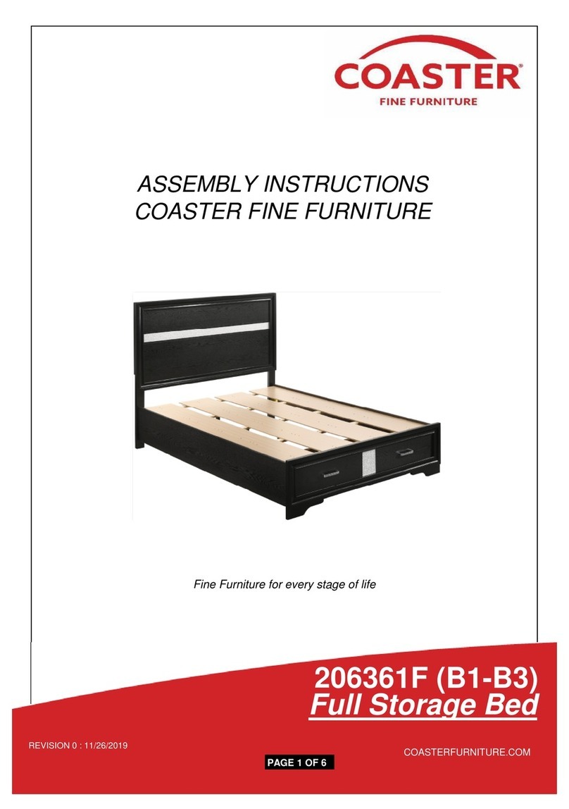 Coaster 206361F Manuel utilisateur