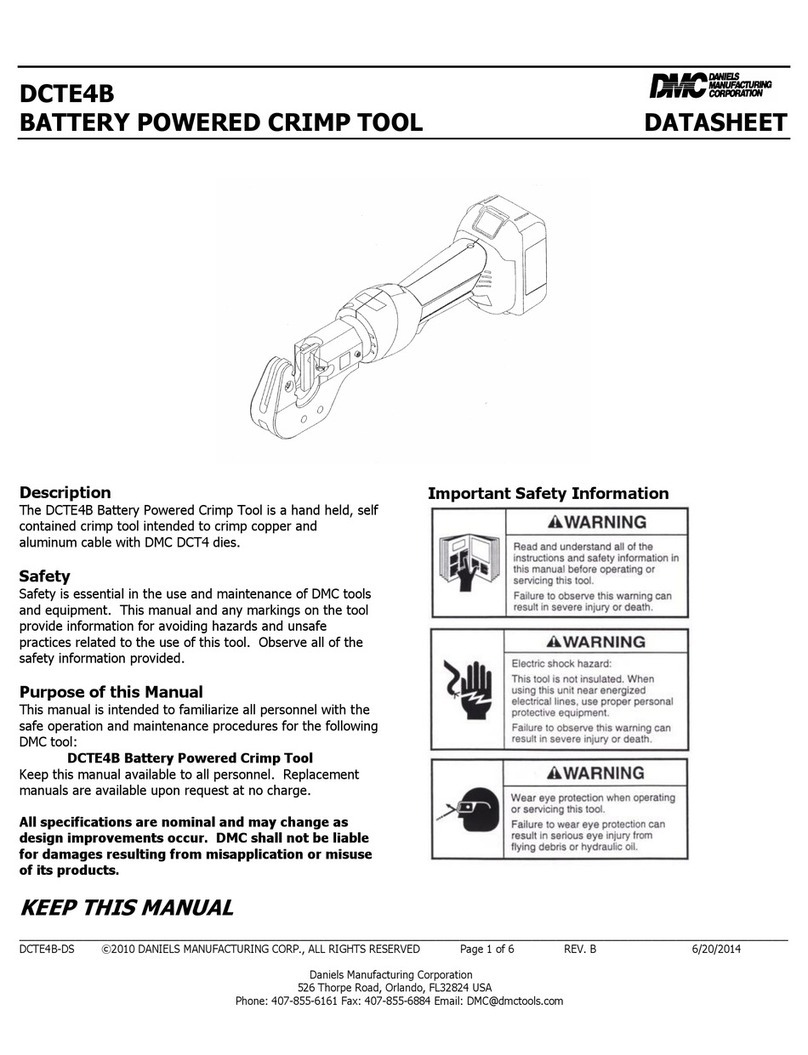 DMC DCTE4B Manuel utilisateur