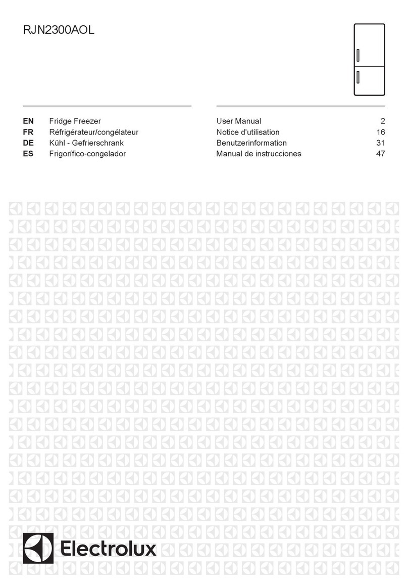 Electrolux RJN2300AOL Manuel utilisateur