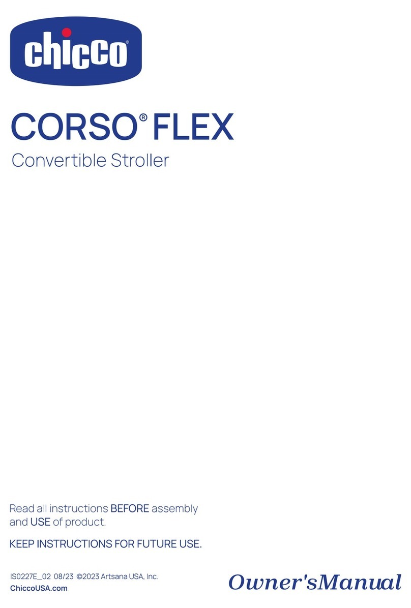 Chicco CORSO FLEX Manuel utilisateur
