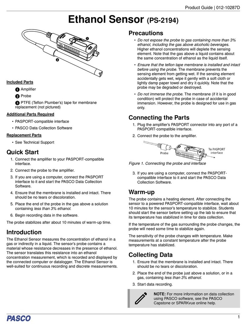 PASCO PS-2194 Manuel utilisateur