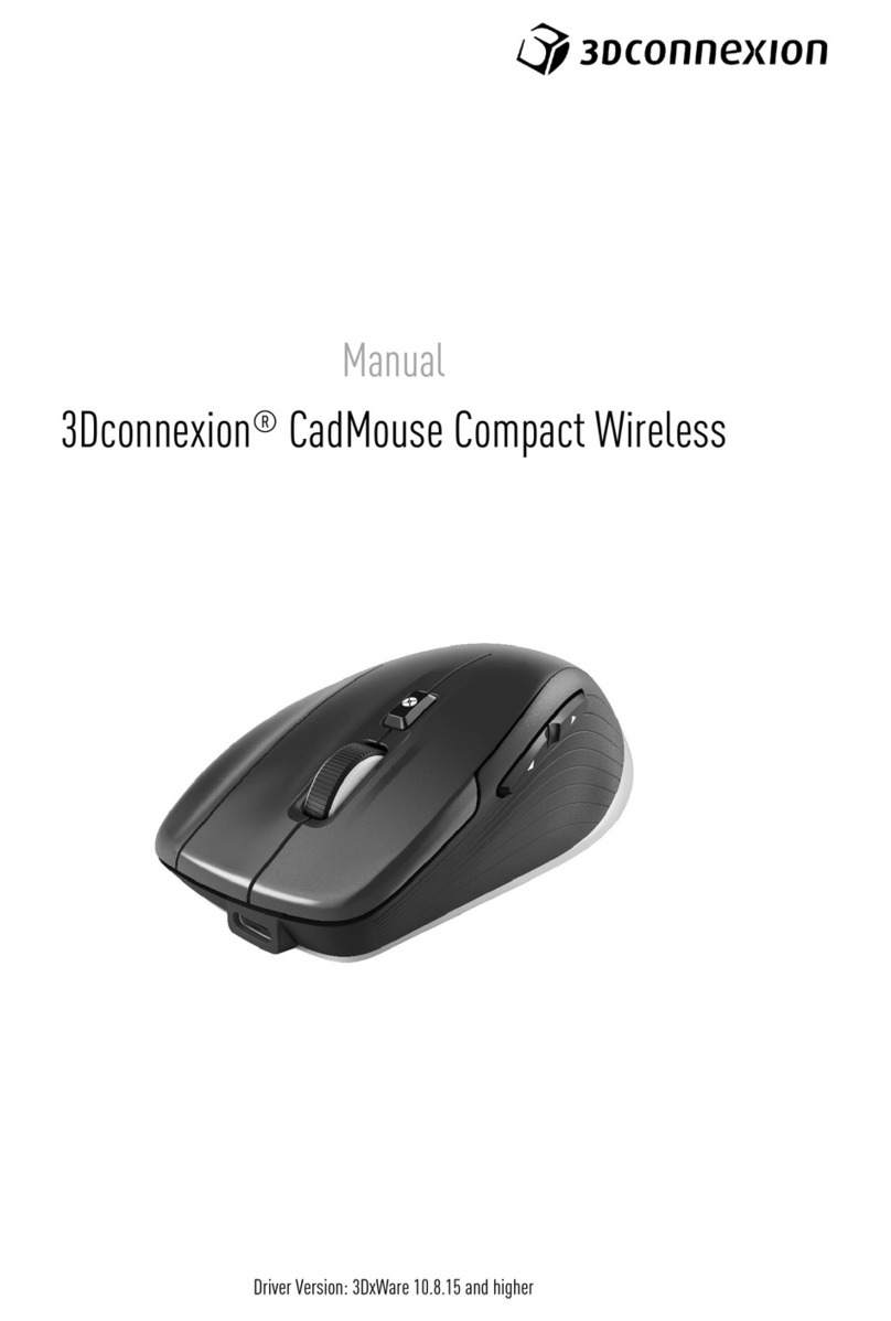 3DConnexion CadMouse Compact Manuel utilisateur