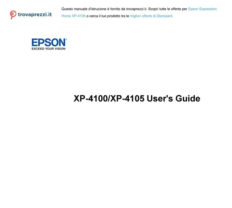 Epson XP-4105 Manuel utilisateur