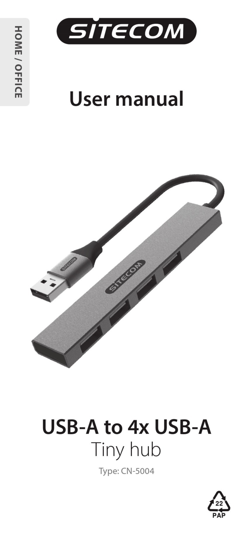 Sitecom CN-5004 Manuel utilisateur