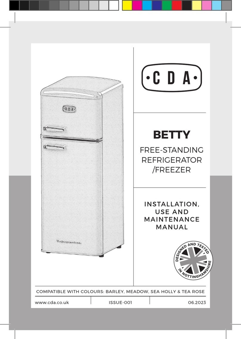CDA BETTY Manuel de service