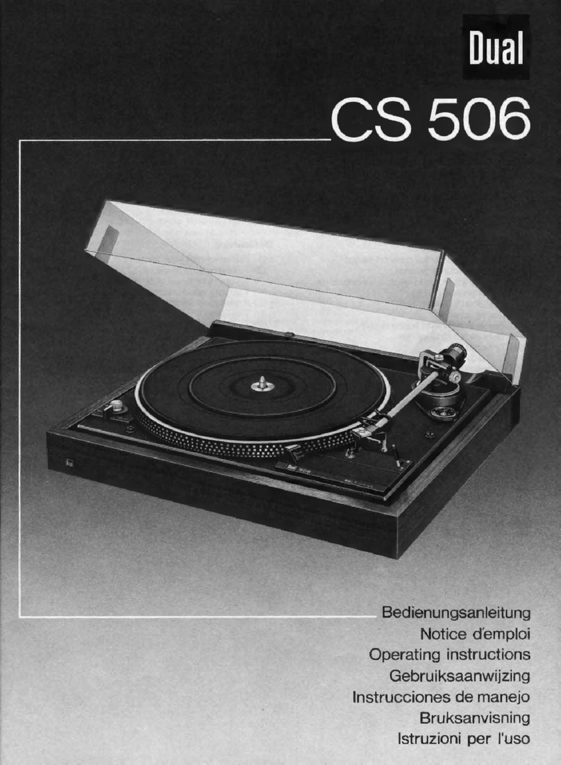 Dual CS 506 Manuel utilisateur