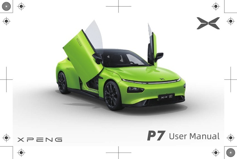 XPENG P7 Manuel utilisateur