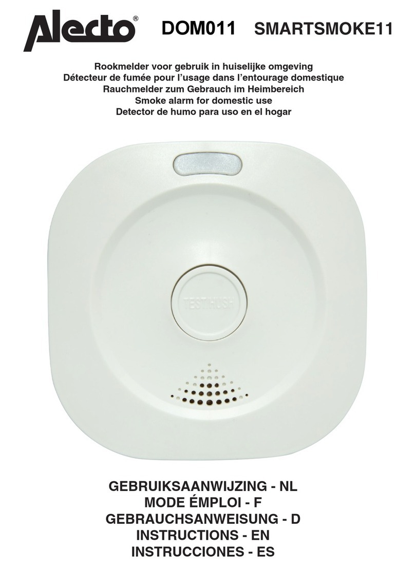 Alecto DOM011 Manuel utilisateur