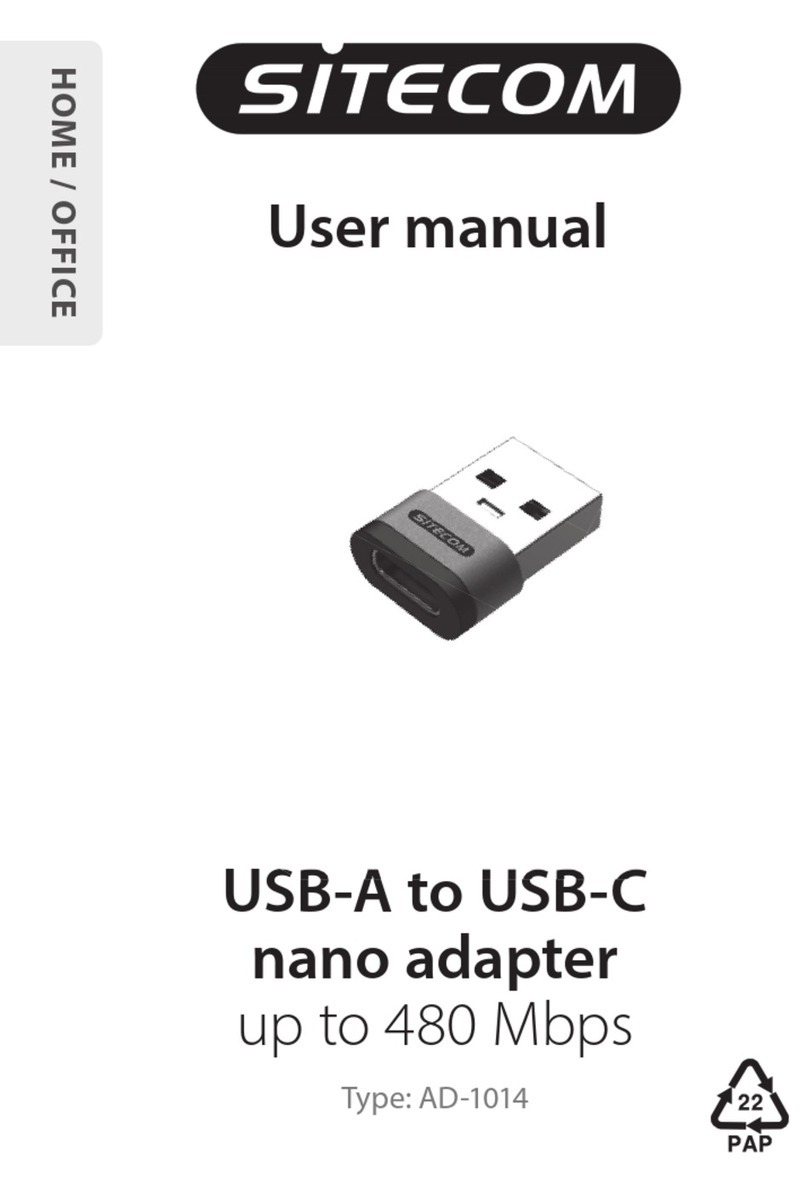 Sitecom AD-1014 Manuel utilisateur