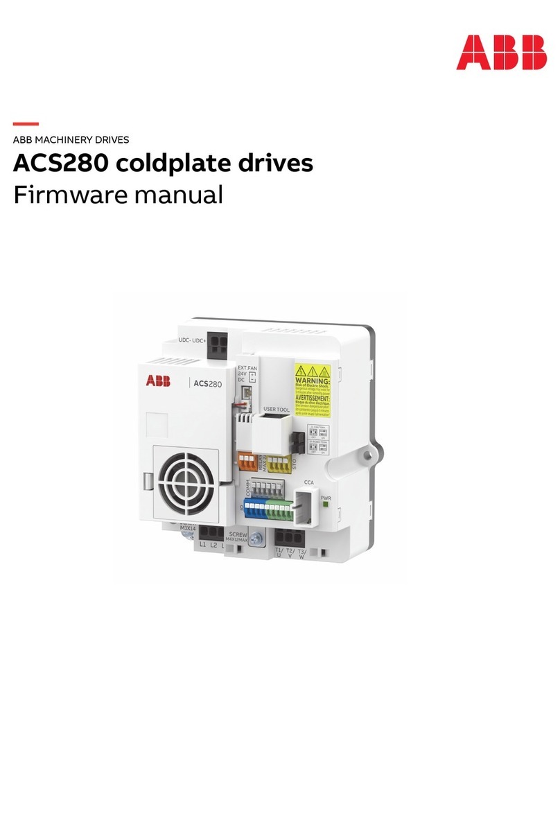 ABB ACS280 Manuel d'utilisation et d'entretien