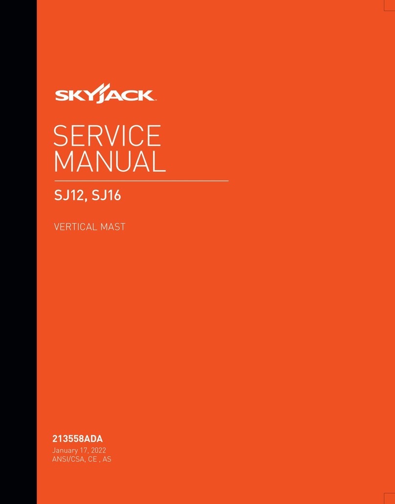 Skyjack SJ12 Manuel utilisateur