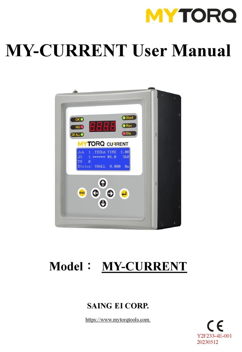 MYTORQ MY-CURRENT Manuel utilisateur