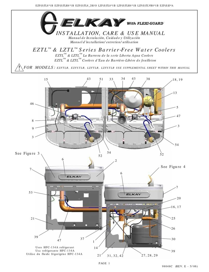 Elkay EZTL Series Manuel utilisateur