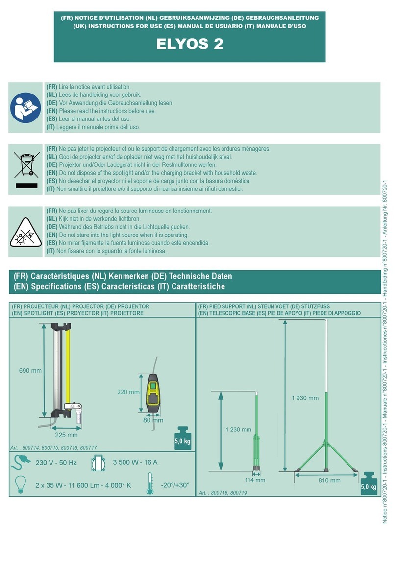 macc ELYOS 2 Manuel utilisateur