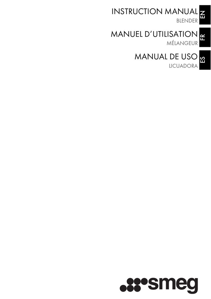 Smeg BLF01PGUS Manuel utilisateur