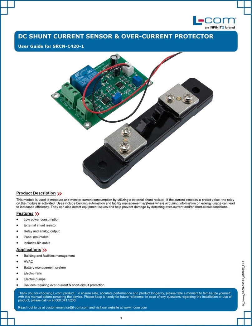 Infinite L-com SRCN-C420-1 Manuel utilisateur