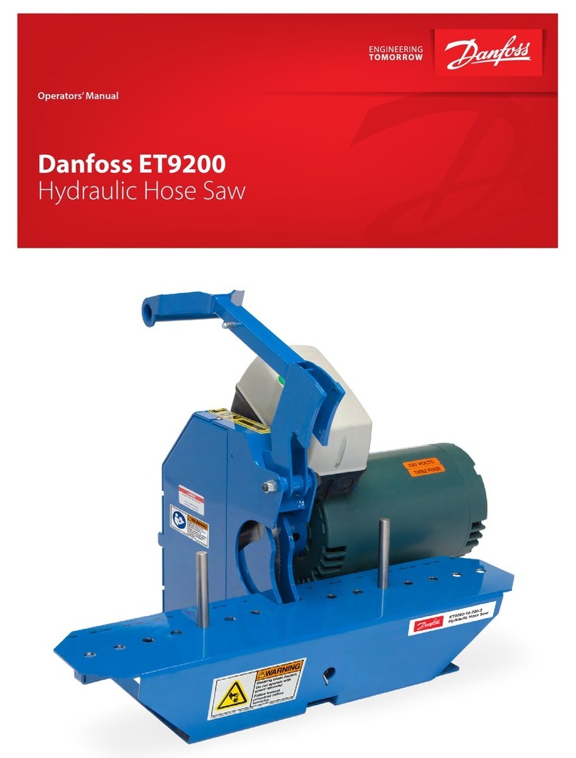 Danfoss ET9200 Manuel utilisateur