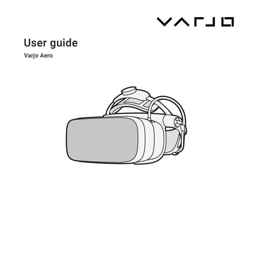 Varjo Aero Manuel utilisateur