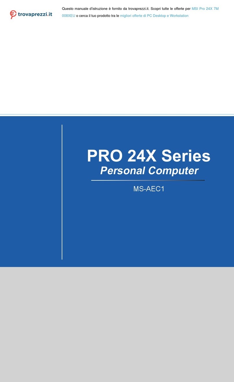MSI 008XEU Manuel utilisateur