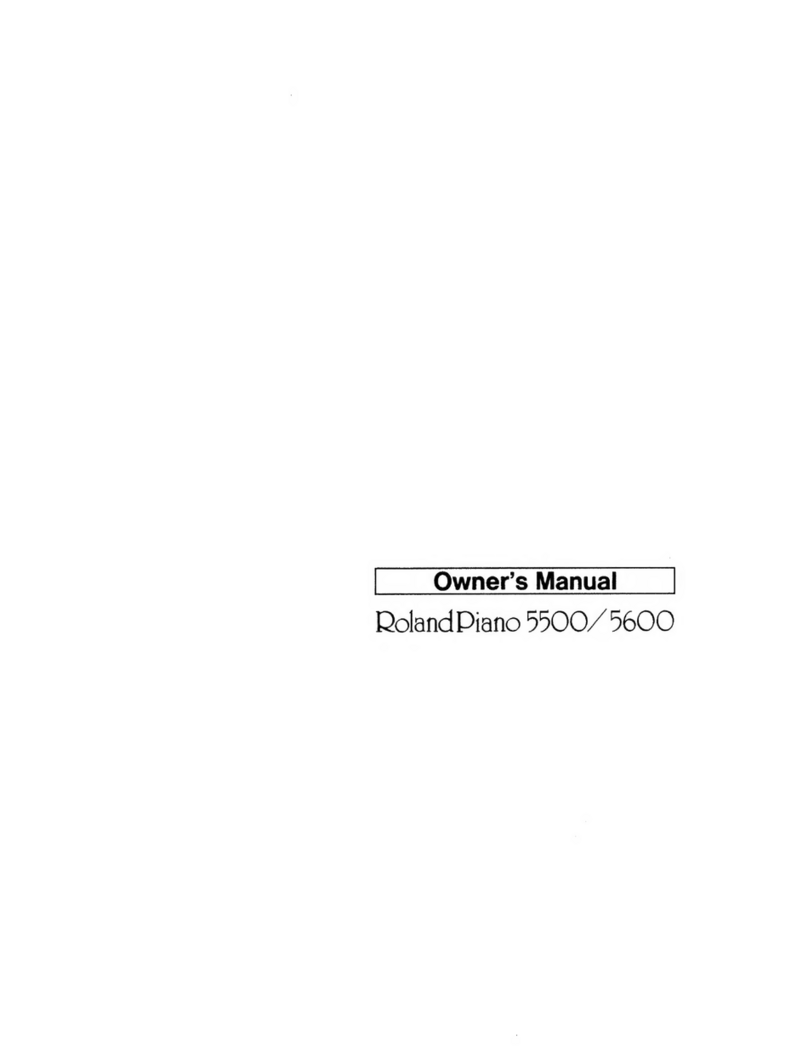 Roland 5500 Manuel utilisateur