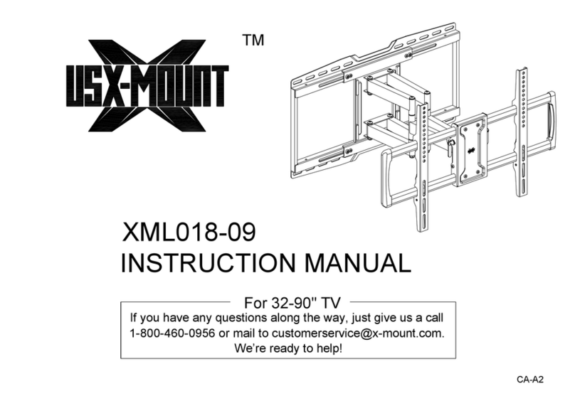 USX-MOUNT XML018-09 Manuel utilisateur USX-MOUNT XML018-09 Manuel utilisateur