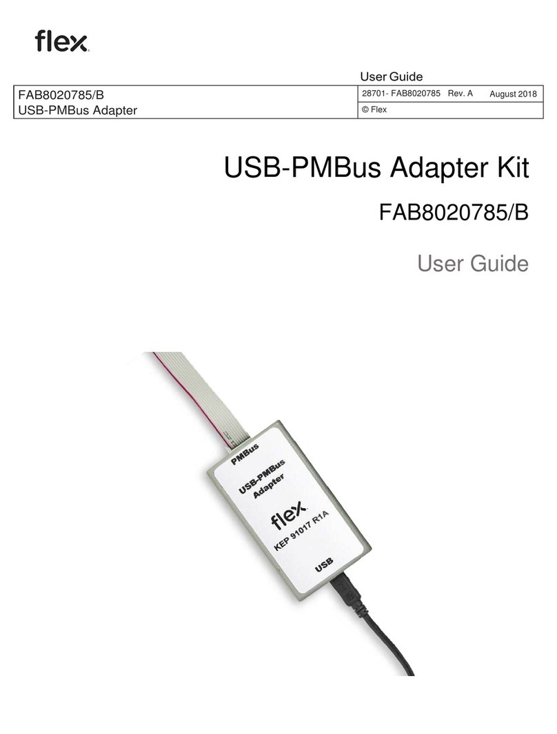 Flex FAB8020785/B Manuel utilisateur