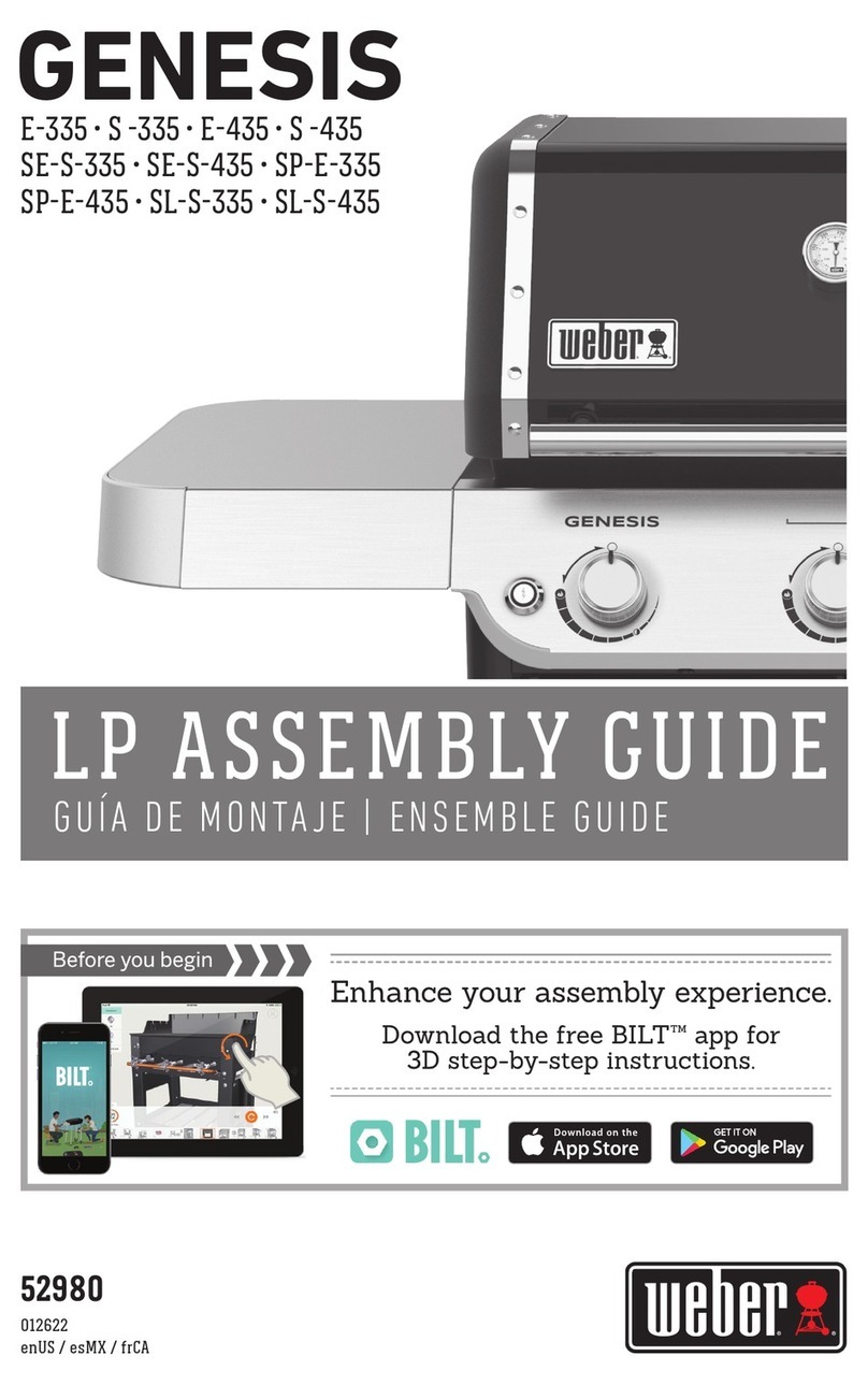 Weber GENESIS SP-E-435 Manuel utilisateur