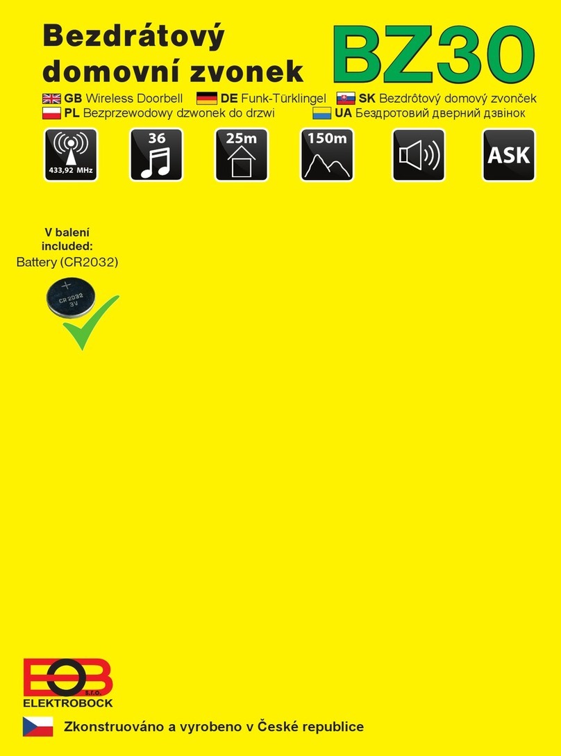 ELEKTROBOCK BZ30 Manuel utilisateur