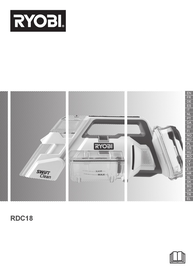 Ryobi RDC18-0 Manuel utilisateur