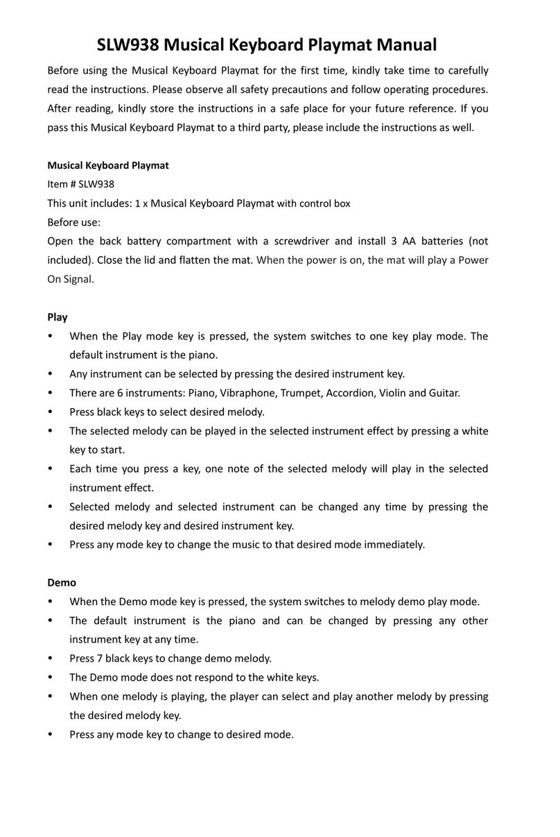 Sunlin SLW938 Manuel utilisateur