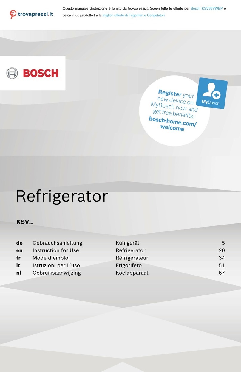Bosch KSV33VWEP Manuel utilisateur