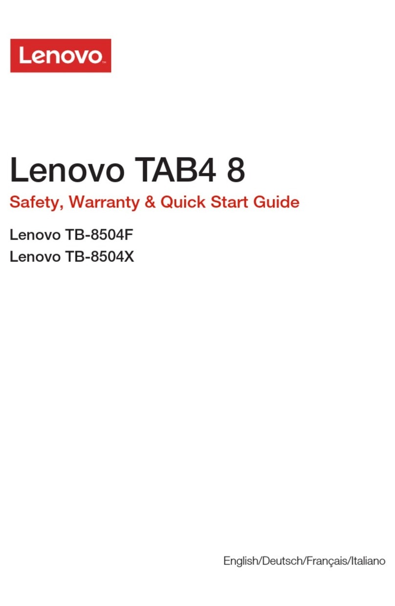 Lenovo TAB4 8 Comment utiliser