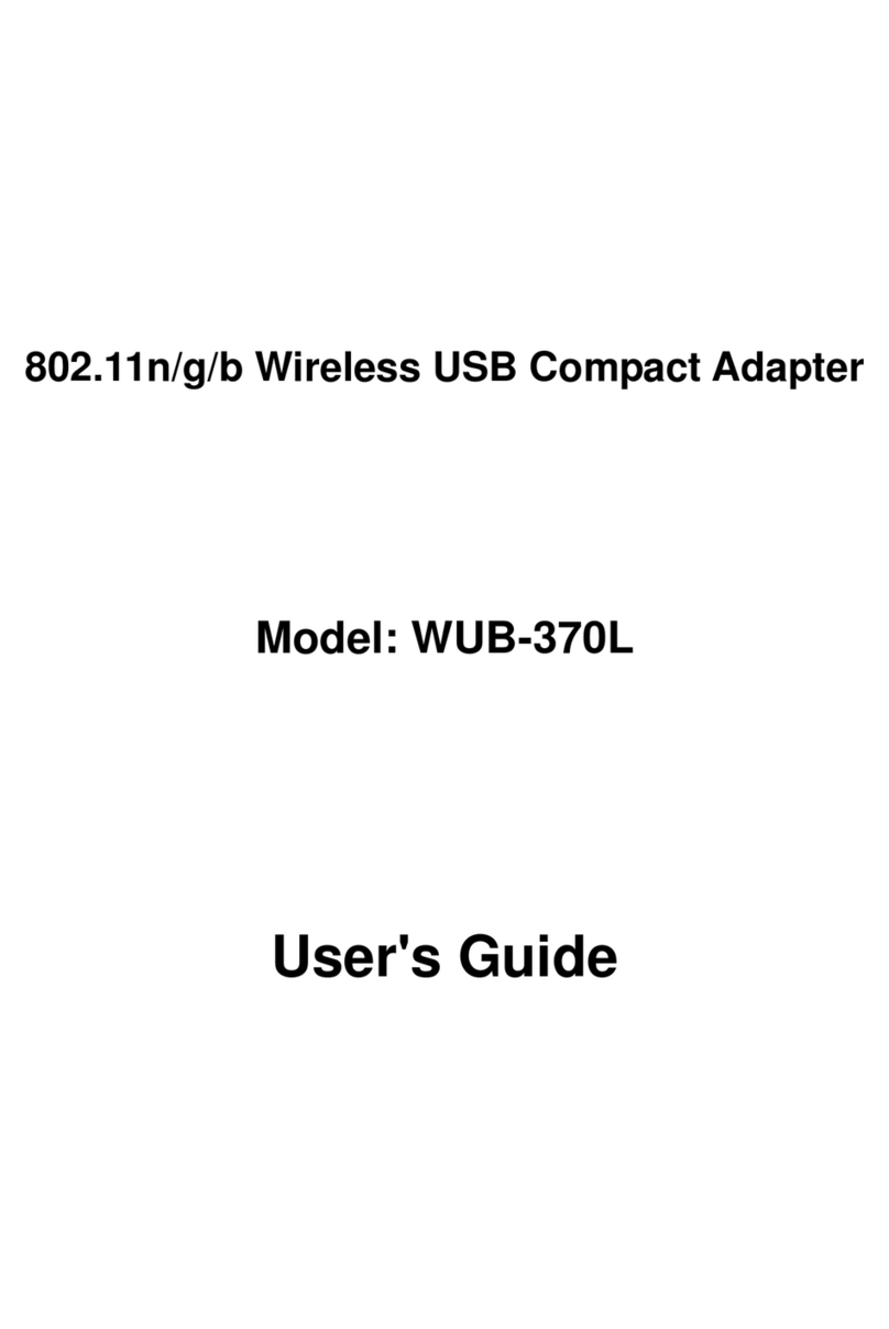TRENDnet WUB-370L Manuel utilisateur TRENDnet WUB-370L Manuel utilisateur