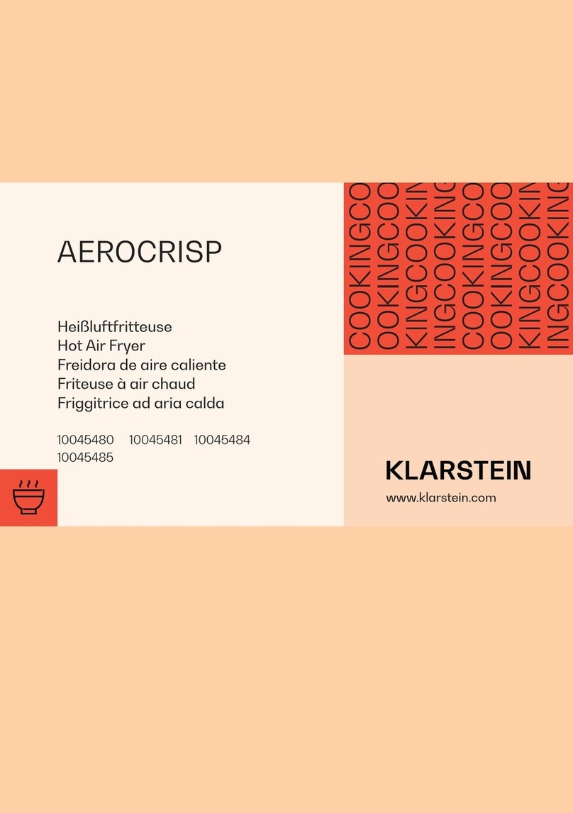 Klarstein AEROCRISP Manuel utilisateur