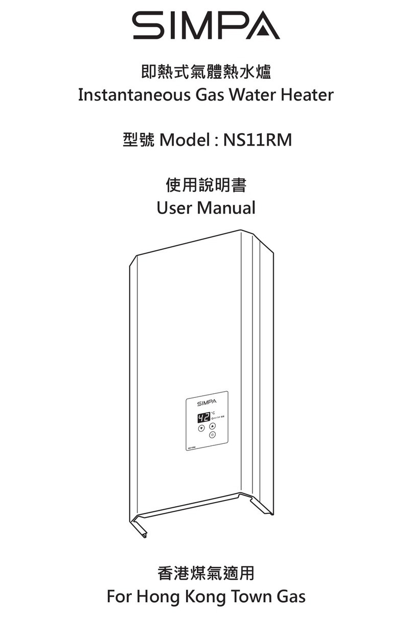 SIMPA NS11RM Manuel utilisateur