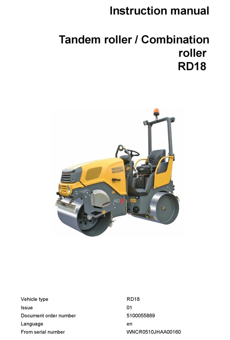 Wacker Neuson RD18 Manuel utilisateur